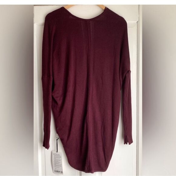 Lululemon Call In Cozy Cashmere Wrap Cardigan Sweater Adobe - Picture 11 of 16